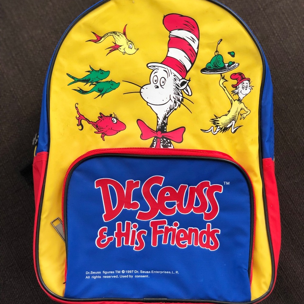 1997 Vintage Dr.Seuss Backpack